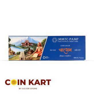 Char Dham 20 x 4 999.9 80 Gm Silver Coin Set