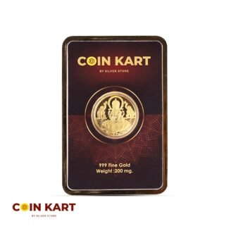 Lakshmi 24k 999 0.200 gm Gold Coin